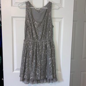 Silver Formal Dress